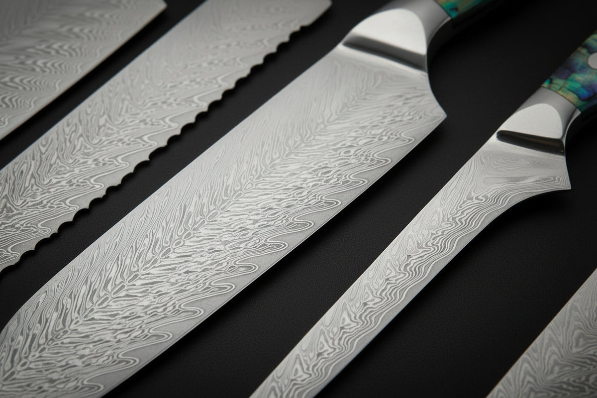 Set de 6 Couteaux Japonais Nagasaki | Couteaux de Cuisine Japonais Premium | Kensei Kaizen™