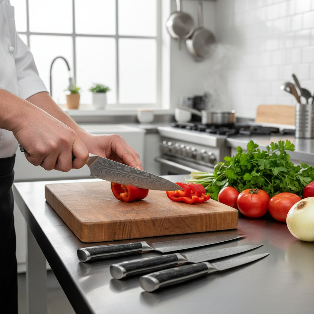 Set de 6 Couteaux Japonais Nagoya | Couteaux de Cuisine Japonais Premium | Kensei Kaizen™
