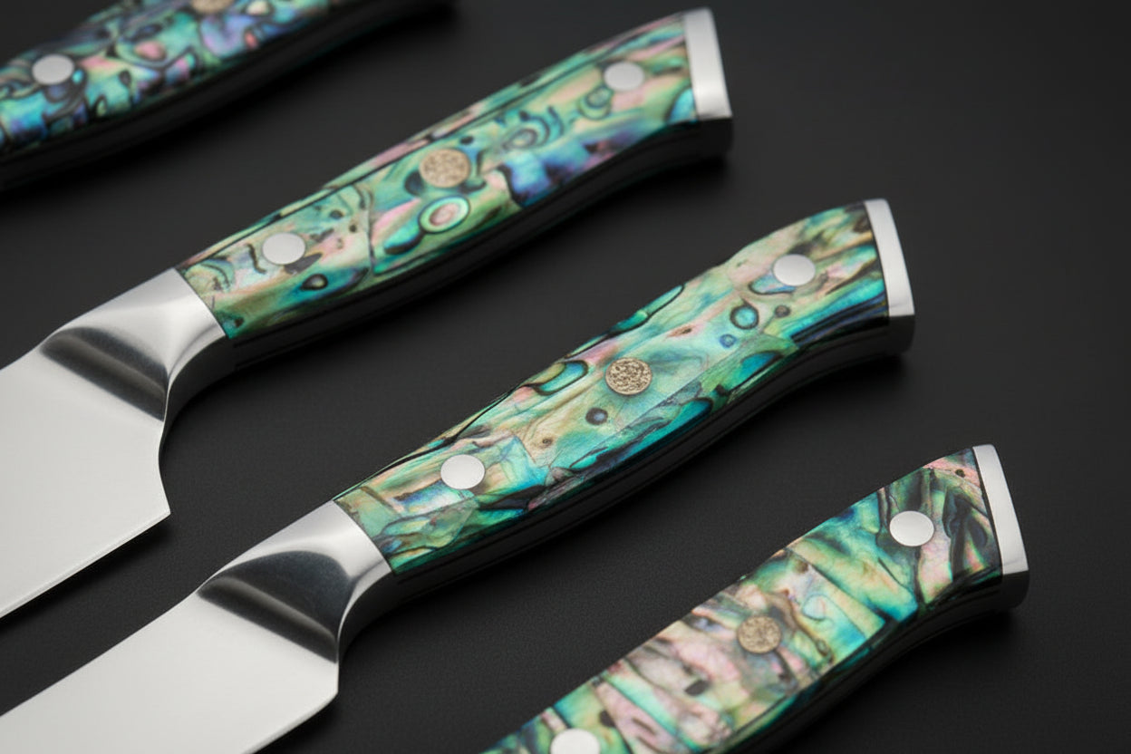 Set de 4 Couteaux Japonais Nagasaki | Couteaux de Cuisine Japonais Premium | Kensei Kaizen™