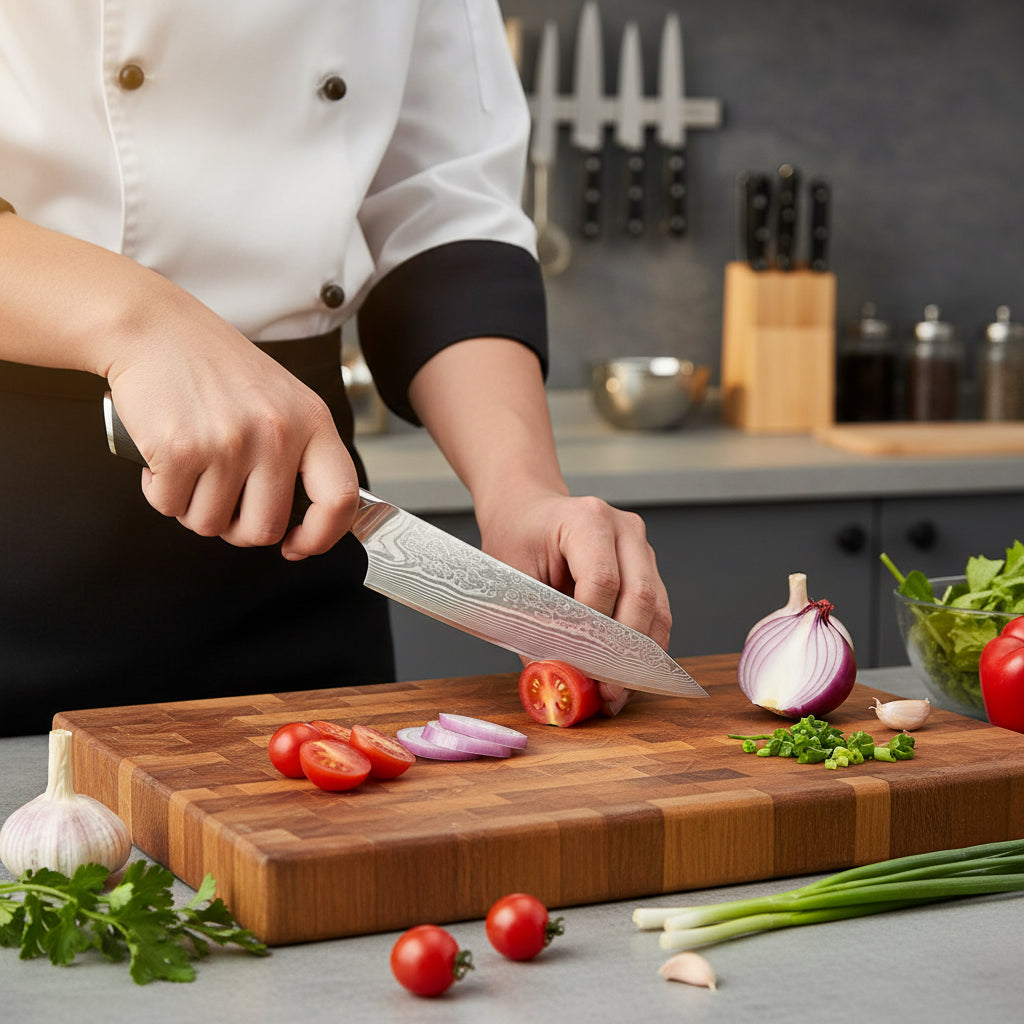 Set de 3 Couteaux Japonais Yoko | Couteaux de Cuisine Japonais Premium | Kensei Kaizen