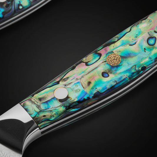 Couteau Japonais de Chef Shimoza | Couteau de Cuisine Japonais Haut de Gamme | Kensei Kaizen