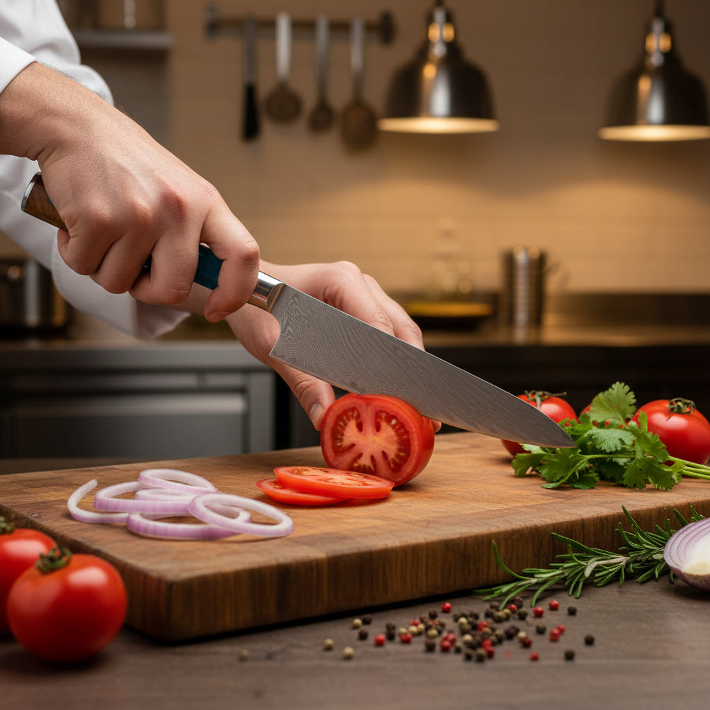 Set Couteaux Japonais Chef & Utilitaire Niigata | Couteaux de Cuisine Japonais | Kensei Kaizen™