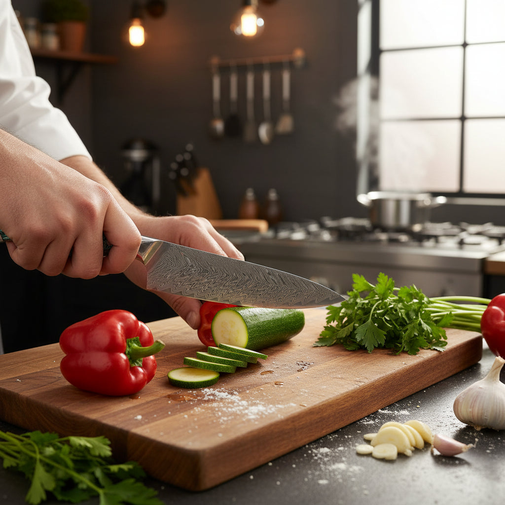 Set de 3 Couteaux Japonais Nagasaki | Couteaux de Cuisine Japonais Premium | Kensei Kaizen™