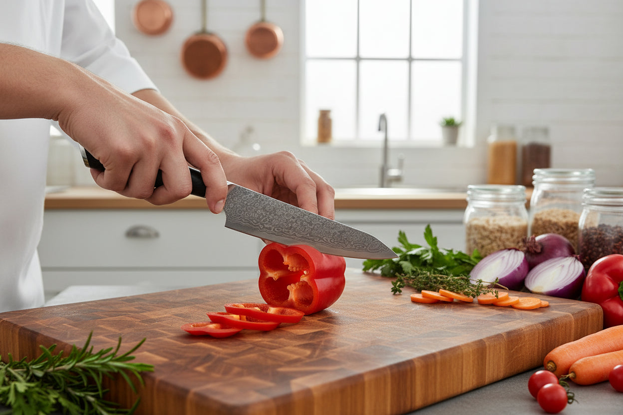 Set de 2 Couteaux Japonais Yoko | Couteaux de Cuisine Japonais Premium | Kensei Kaizen