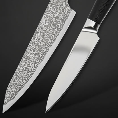 Set de 2 Couteaux Japonais Yoko | Couteaux de Cuisine Japonais Premium | Kensei Kaizen