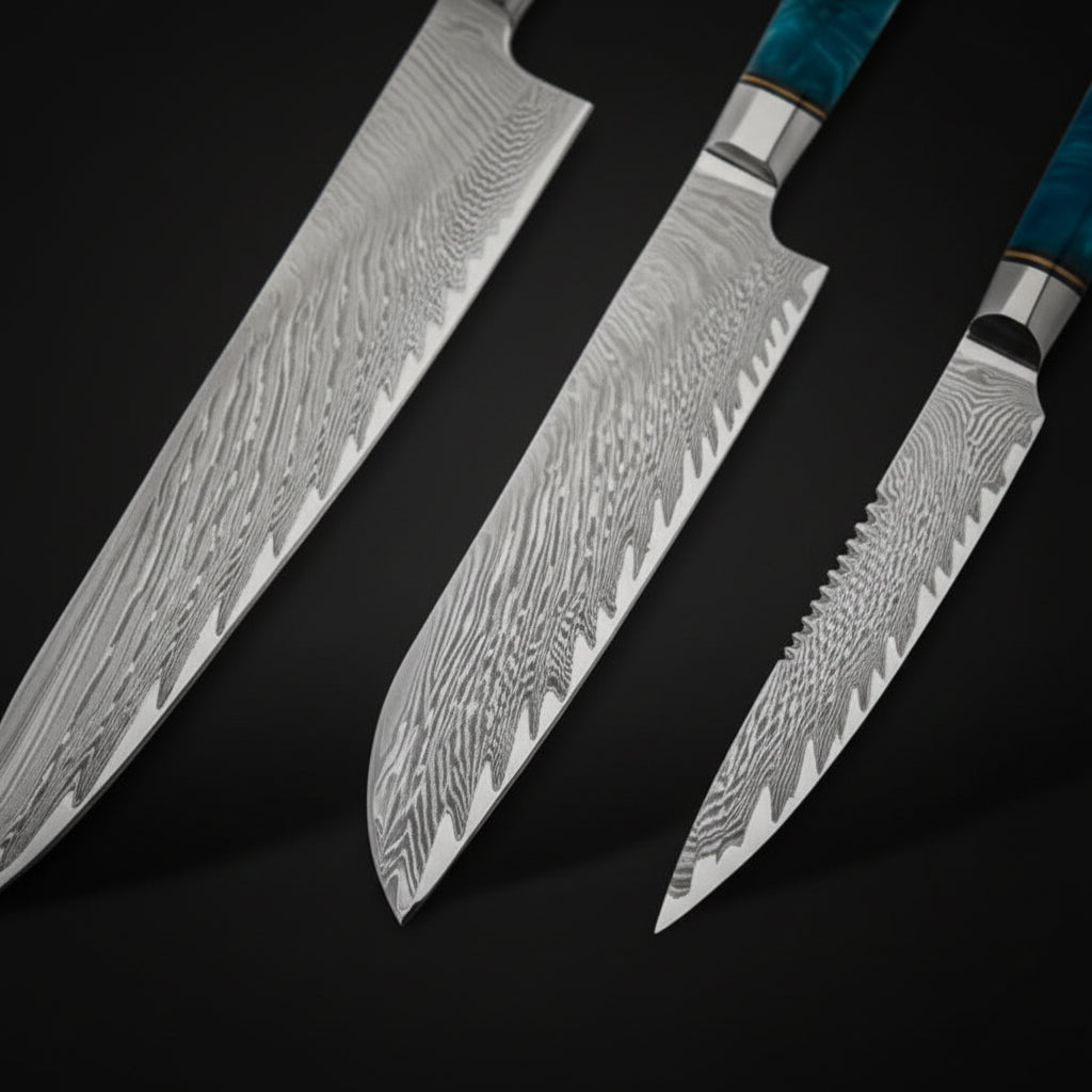 Set de 3 couteaux japonais - Collection Niigata