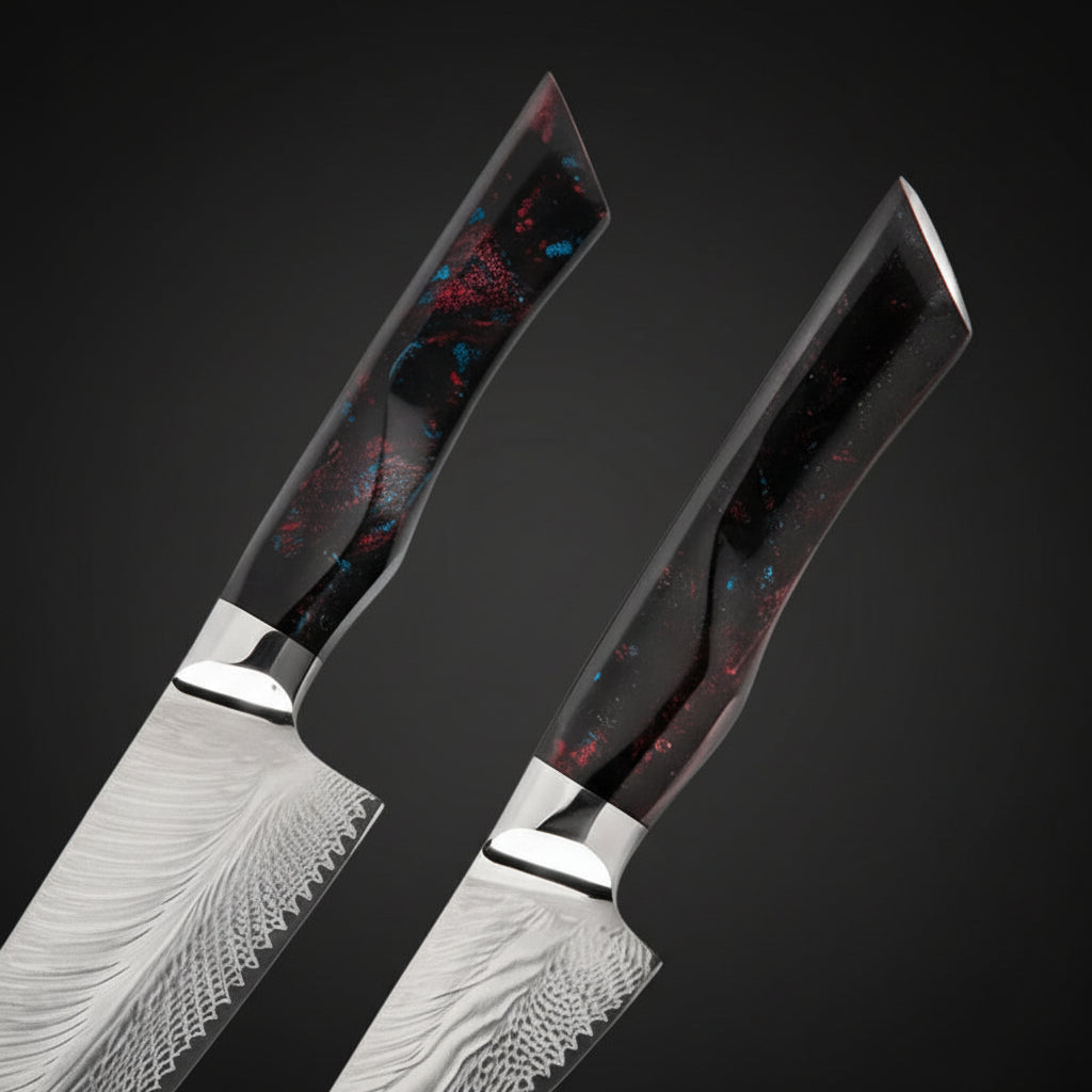 Akita Japanisches Messerset (2-teilig) | Hochwertige japanische Küchenmesser | Kensei Kaizen™