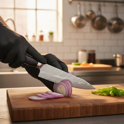 Set de 2 Couteaux Japonais Akita | Couteaux de Cuisine Japonais Premium | Kensei Kaizen™