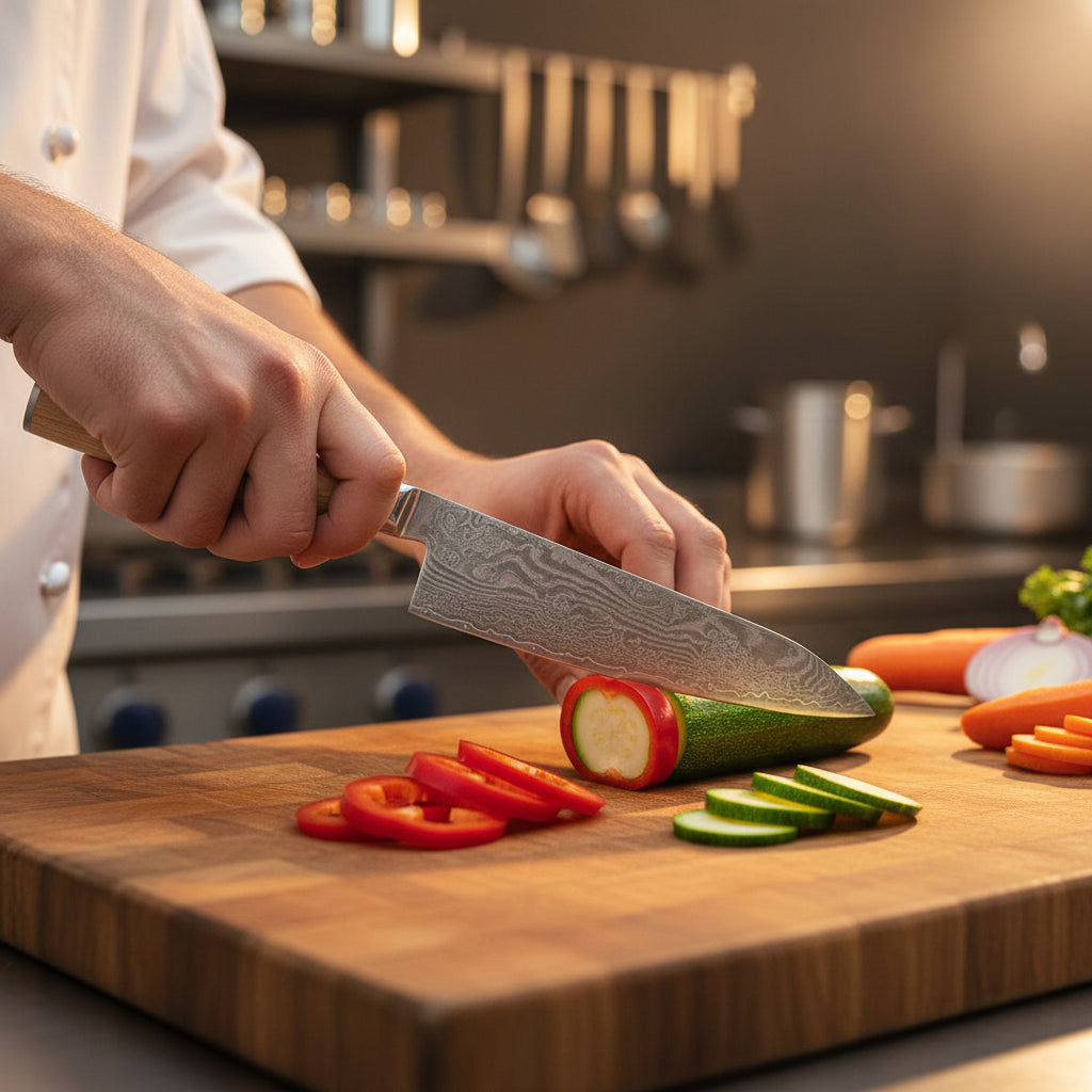 Set de 4 Couteaux Japonais Matsu | Couteaux de Cuisine Japonais Premium | Kensei Kaizen