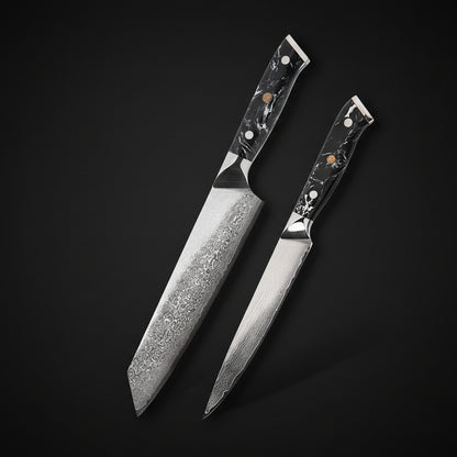 Set couteau kiritsuke et utilitaire - Collection Nagoya