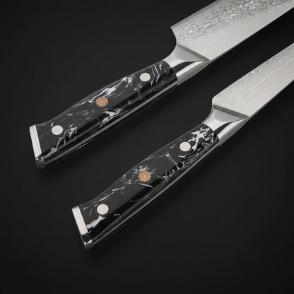 Set couteau kiritsuke et utilitaire - Collection Nagoya