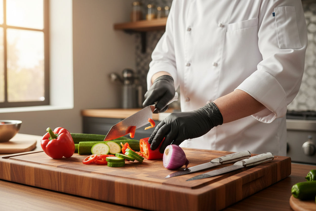 Set de 4 Couteaux Japonais Akashi | Couteaux de Cuisine Japonais Premium | Kensei Kaizen™