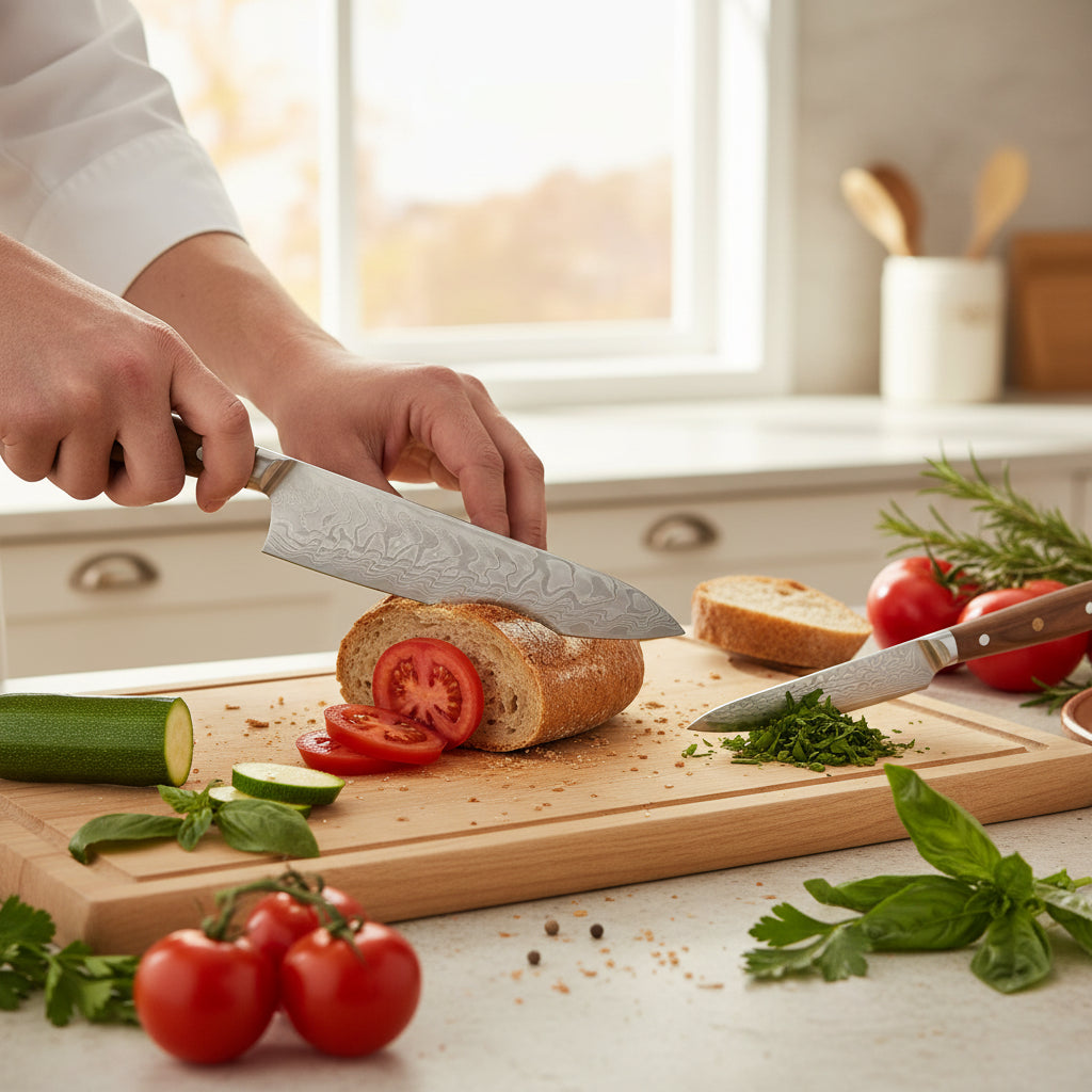 Set de 3 Couteaux Japonais Miyazaki | Couteaux de Cuisine Japonais Premium | Kensei Kaizen™