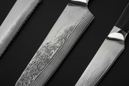 Set de 3 Couteaux Japonais Yoko | Couteaux de Cuisine Japonais Premium | Kensei Kaizen™