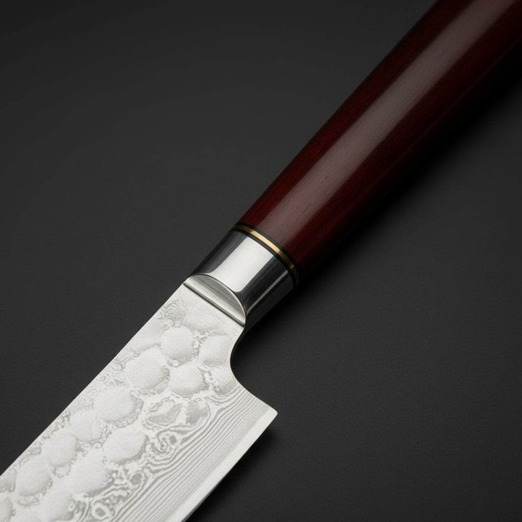 Set Couteaux Japonais Santoku & Utilitaire Sakoma | Couteaux de Cuisine Japonais | Kensei Kaizen