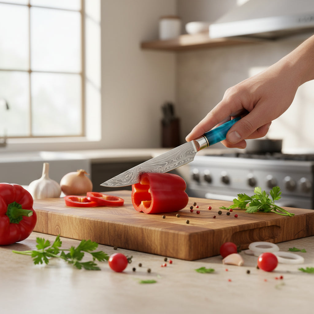 Lot de 4 Couteaux à Steak Niigata | Couteaux Japonais de Table Premium | Kensei Kaizen