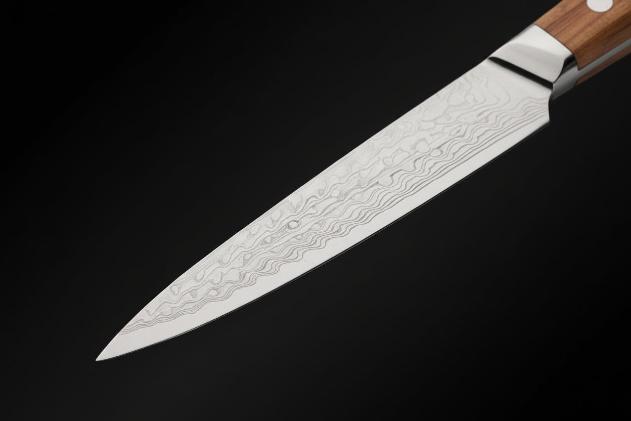 Couteau Japonais Utilitaire Miyazaki | Couteau de Cuisine Japonais Précis | Kensei Kaizen™