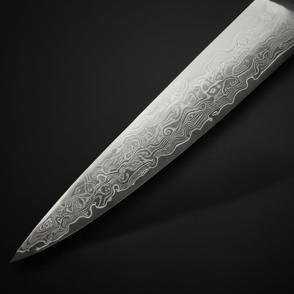 Couteau Japonais Utilitaire Akashi | Couteau de Cuisine Japonais Polyvalent | Kensei Kaizen™