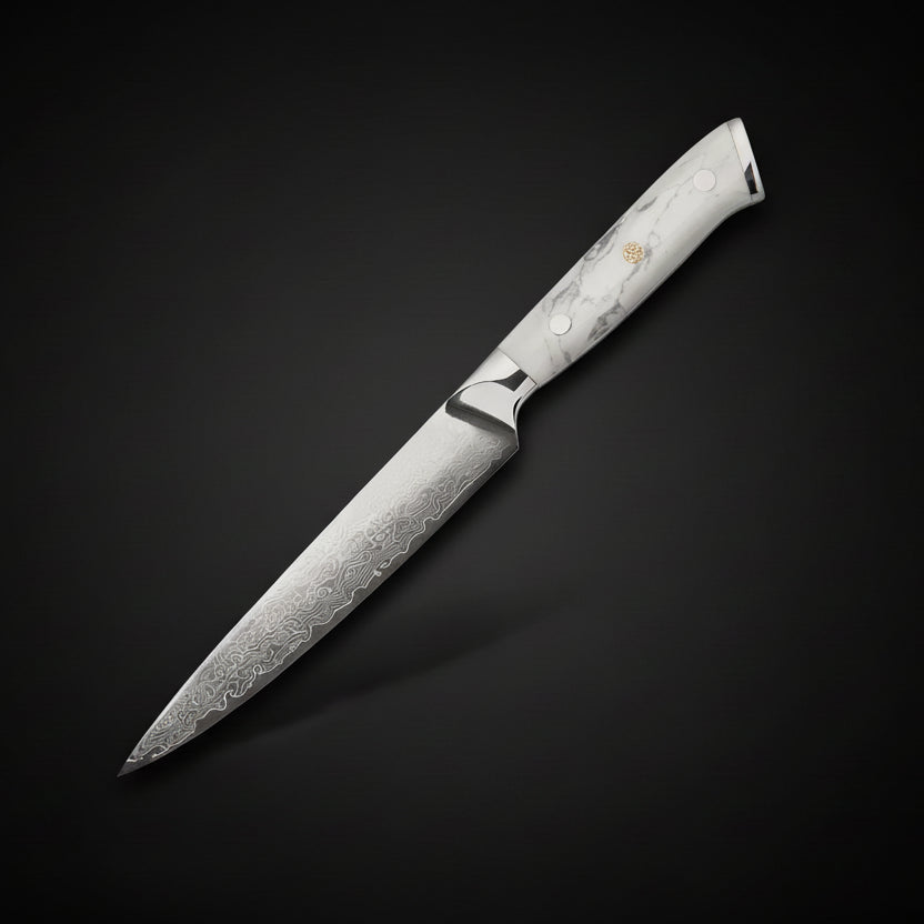 Couteau Japonais Utilitaire Akashi | Couteau de Cuisine Japonais Polyvalent | Kensei Kaizen™