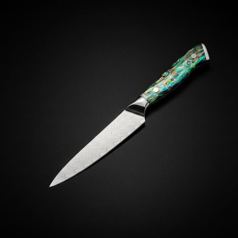 Couteau Japonais Utilitaire Nagasaki | Couteau de Cuisine Japonais Précis | Kensei Kaizen™