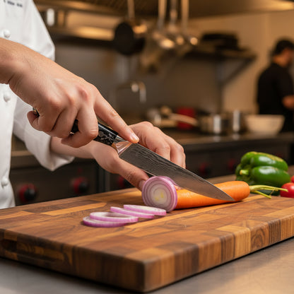 Couteau Japonais Utilitaire Nagoya | Couteau de Cuisine Japonais Précis | Kensei Kaizen™