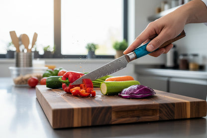 Couteau Japonais Utilitaire Niigata | Couteau de Cuisine Japonais Précis | Kensei Kaizen™