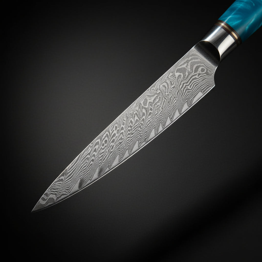 Couteau Japonais Utilitaire Niigata | Couteau de Cuisine Japonais Précis | Kensei Kaizen™