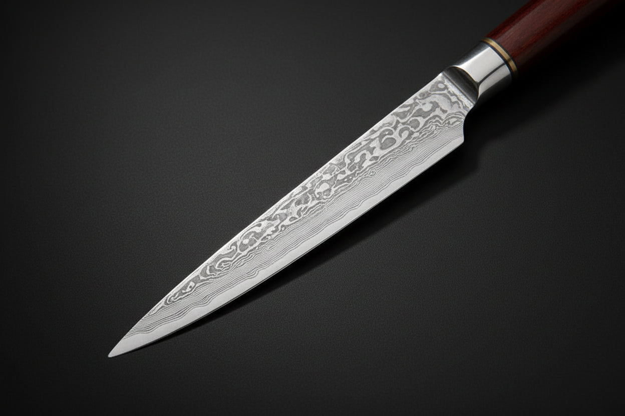 Couteau Japonais Utilitaire Sakoma | Couteau de Cuisine Japonais Polyvalent | Kensei Kaizen™